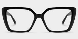 Emery Black Square Glasses1