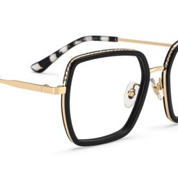 Fiona Black Square Glasses4