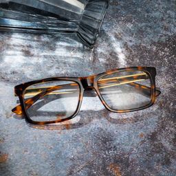 Osvaldo Rectangle Tortoise Glasses0