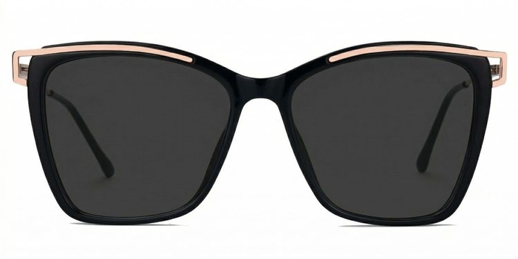 Krystle Square Black Glasses
