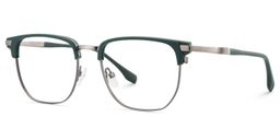 Zaira Browline Dark-Green Glasses2