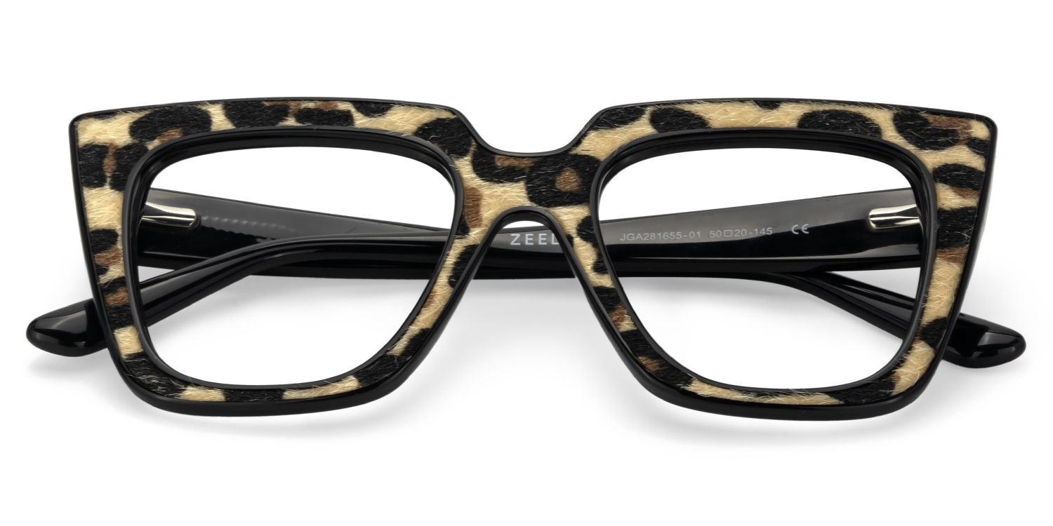 Gipson Cateye Leopard Glasses1