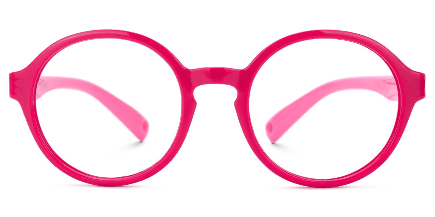 Kids Round Georgette Glasses with Cute Style -Zeelool0