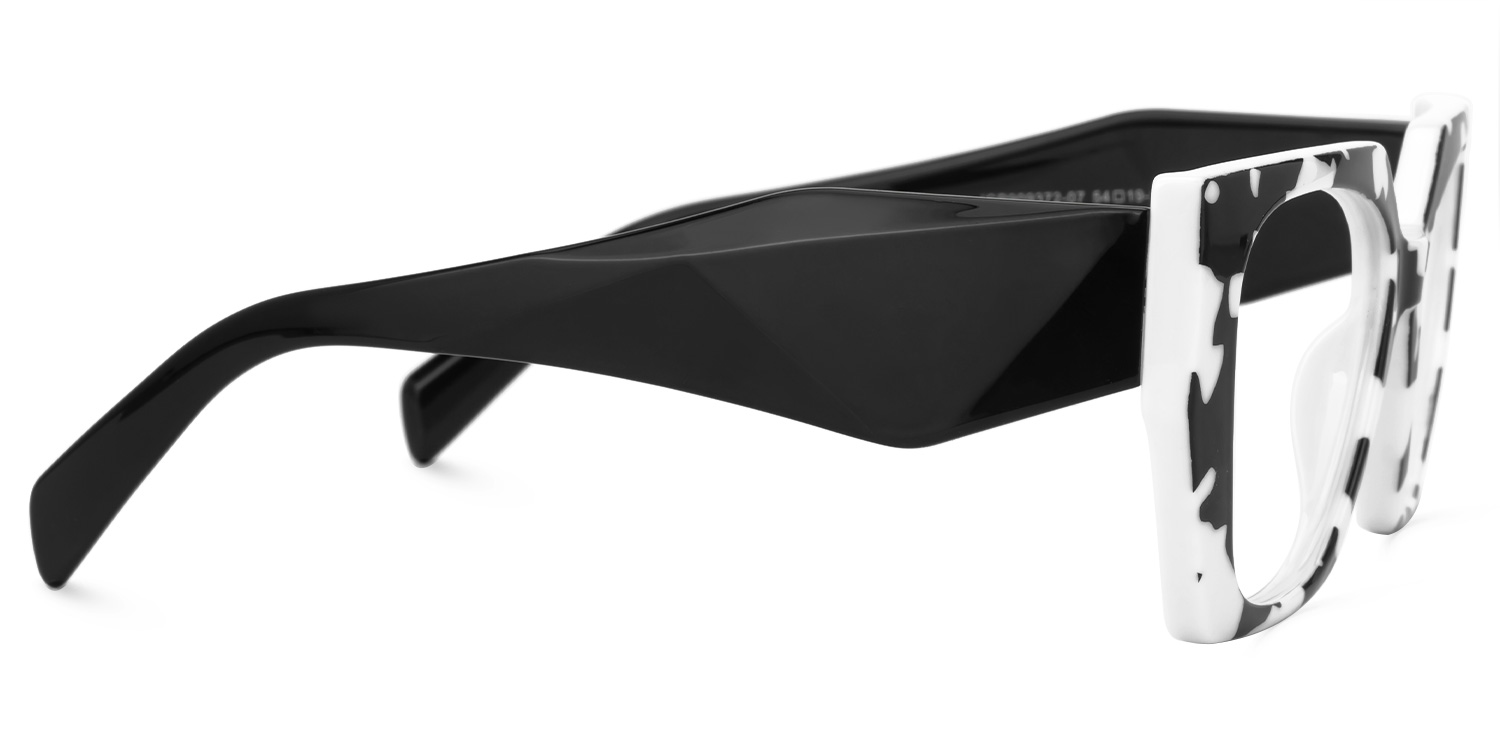 Geometric Sileidy Purple-Pink Glasses deals -Zeelool Glasses2