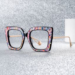 Latanya Square Colorful Glasses0