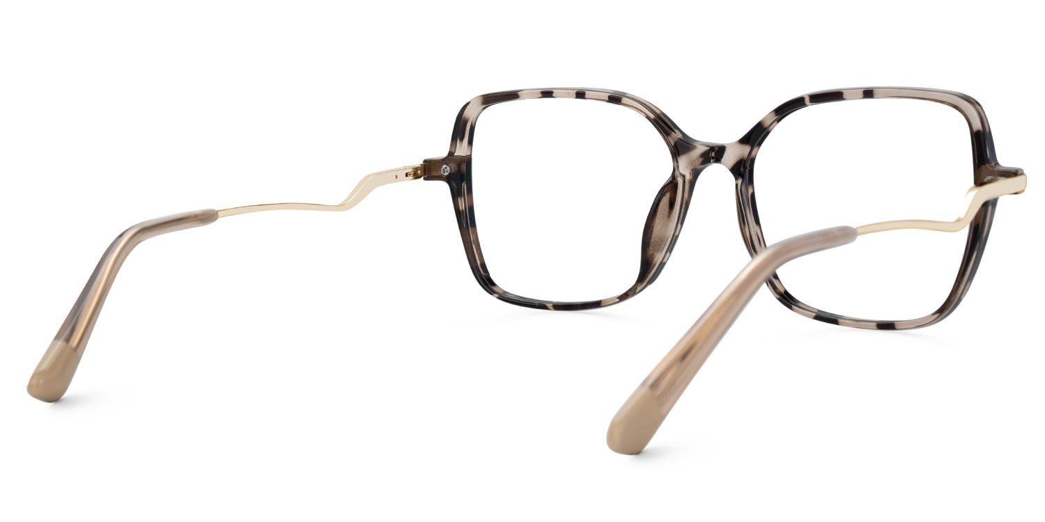 Rendon Square Tortoiseshell Glasses Women's Glasses | ZEELOOL Canada4
