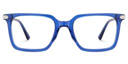 Goveo Rectangle Blue Glasses1
