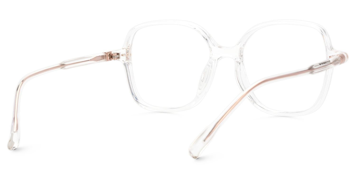 Crystal Lenzie Square Frame Eyeglasses | ZEELOOL Canada3
