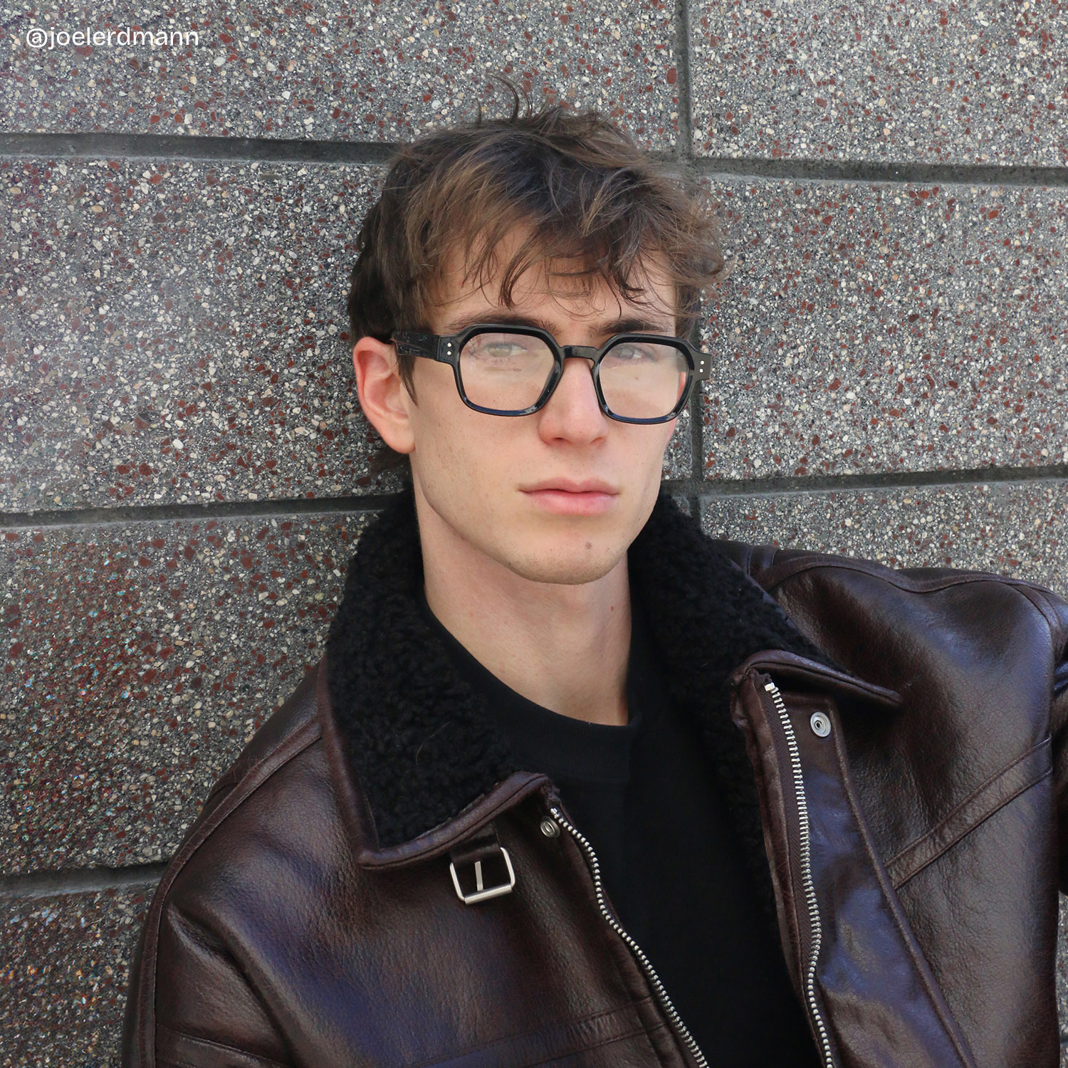 Joy Black Frame Glasses with Geometric Frame Online | ZEELOOL6