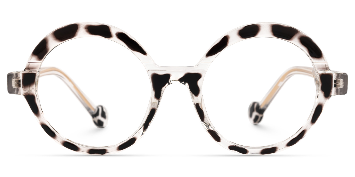 Shermier Round Two-Tone Glasses0