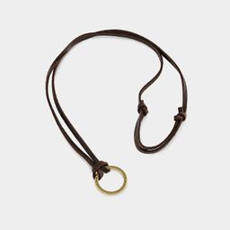 Adjustable Eyeglasses Leather Strap Alloy Ring0