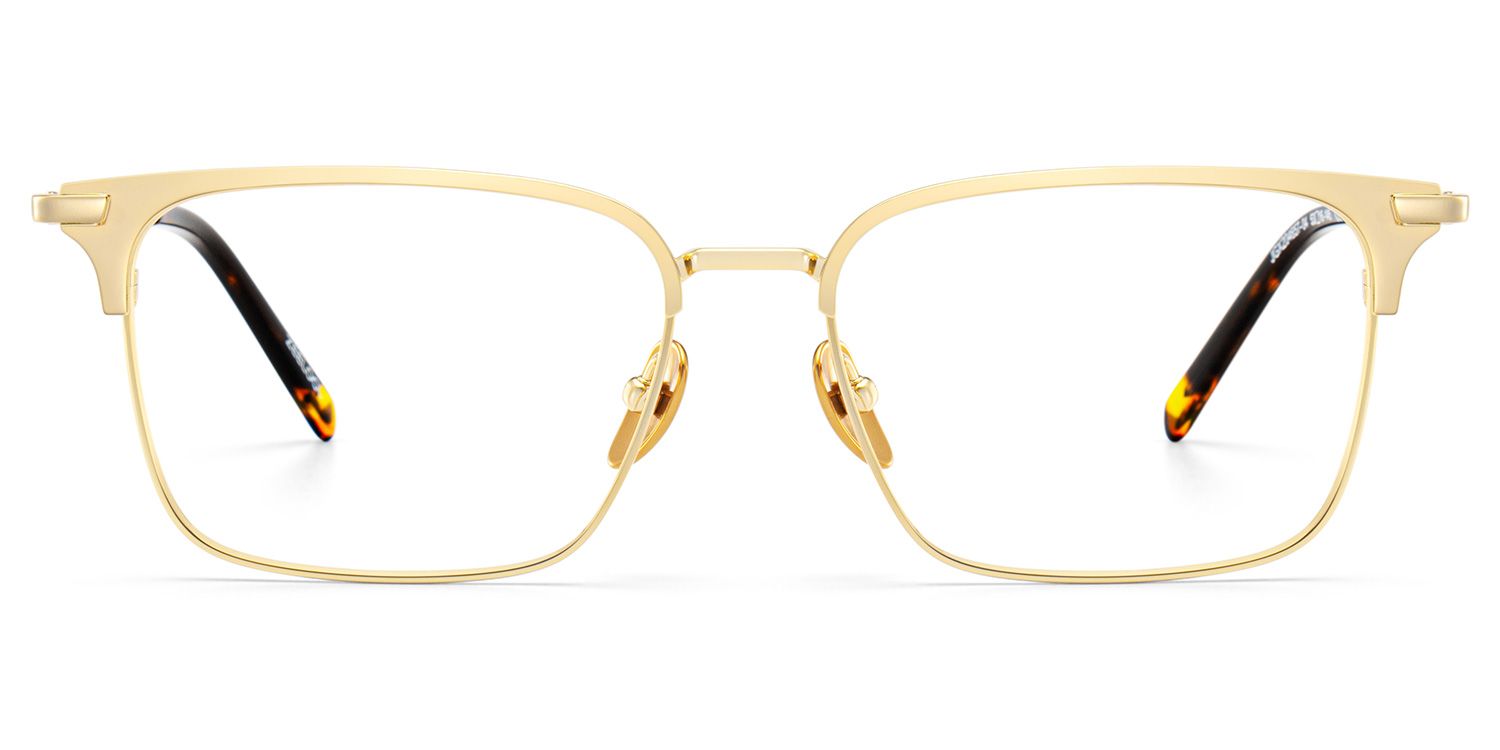 Maxwell Silver Flexible Titanium Eyeglass Frames for Men | ZEELOOL