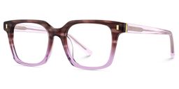 Pagel Puple Rectangle Glasses3