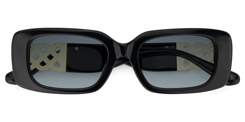 Jonas Black Rectangle Sunglasses