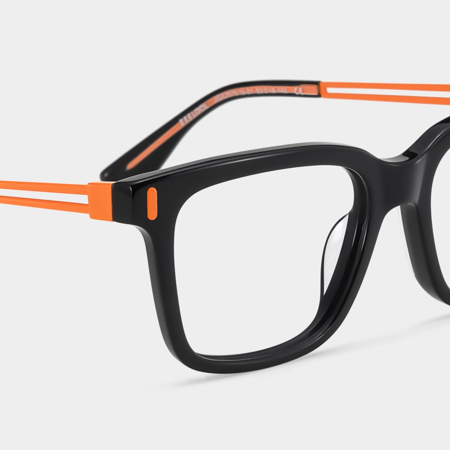 Axel Black Frame Glasses with Rectangle Frame Online | ZEELOOL Canada6