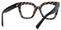 Malcolm Square Checkered Glasses5