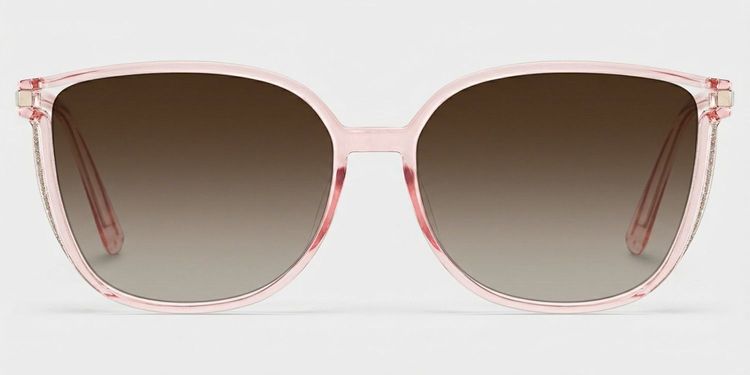 Rodz Square Flesh Pink Glasses