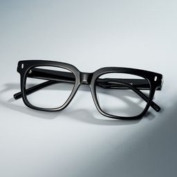 Tonita Rectangle Black Glasses0