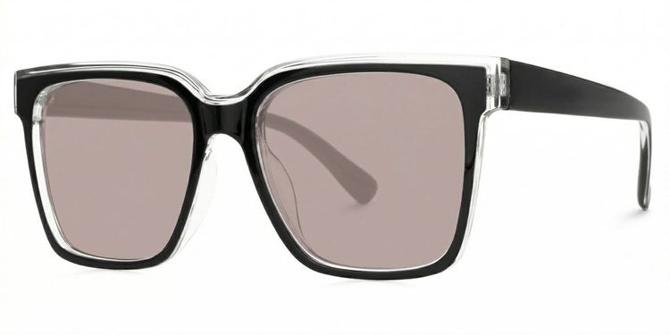 Renea Square Black Glasses