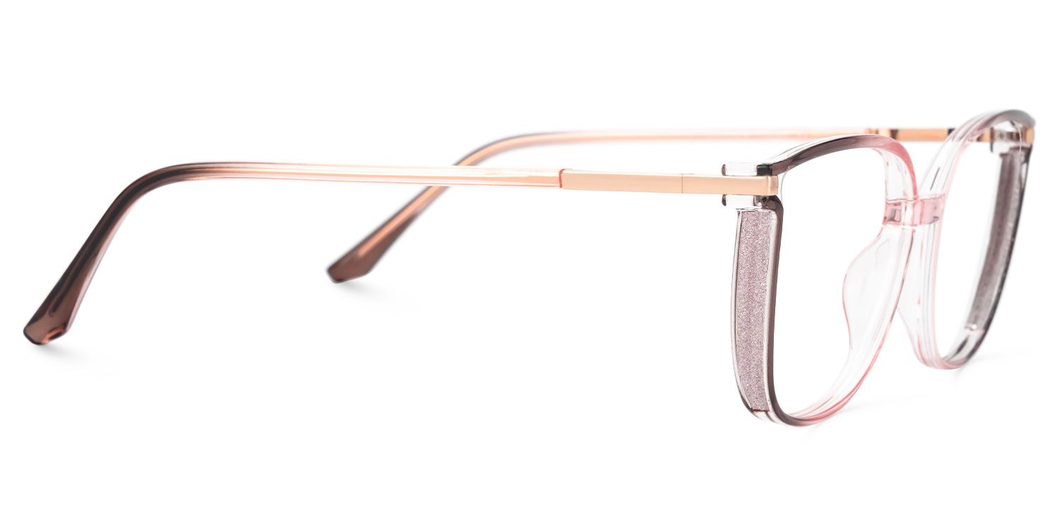 Rodz Pink-Tan Eyeglasses with Affordable Designer Frame2