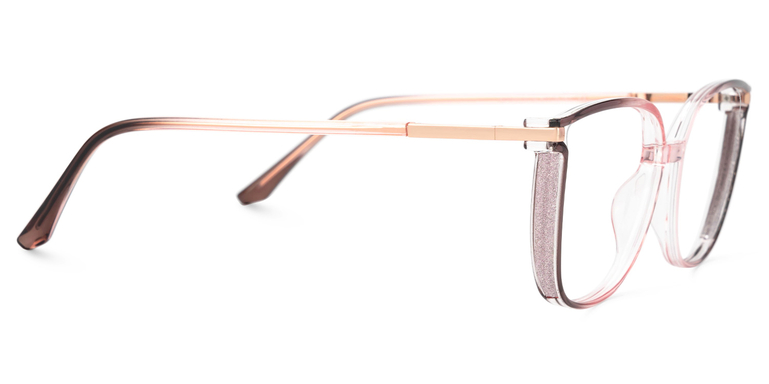 Rodz Pink-Tan Eyeglasses with Affordable Designer Frame2