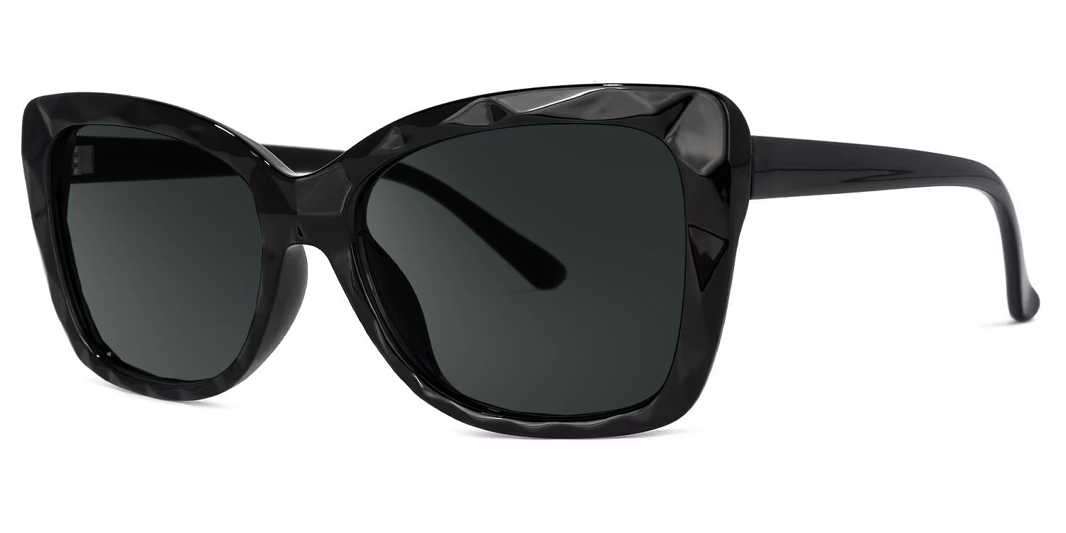 Wendell Cateye Black Sunglasses | ZEELOOL Canada1