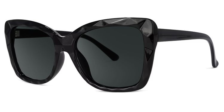 Wendell Cateye Black Glasses