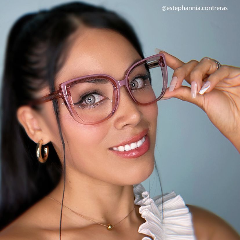 Fenn Cateye Pink Glasses