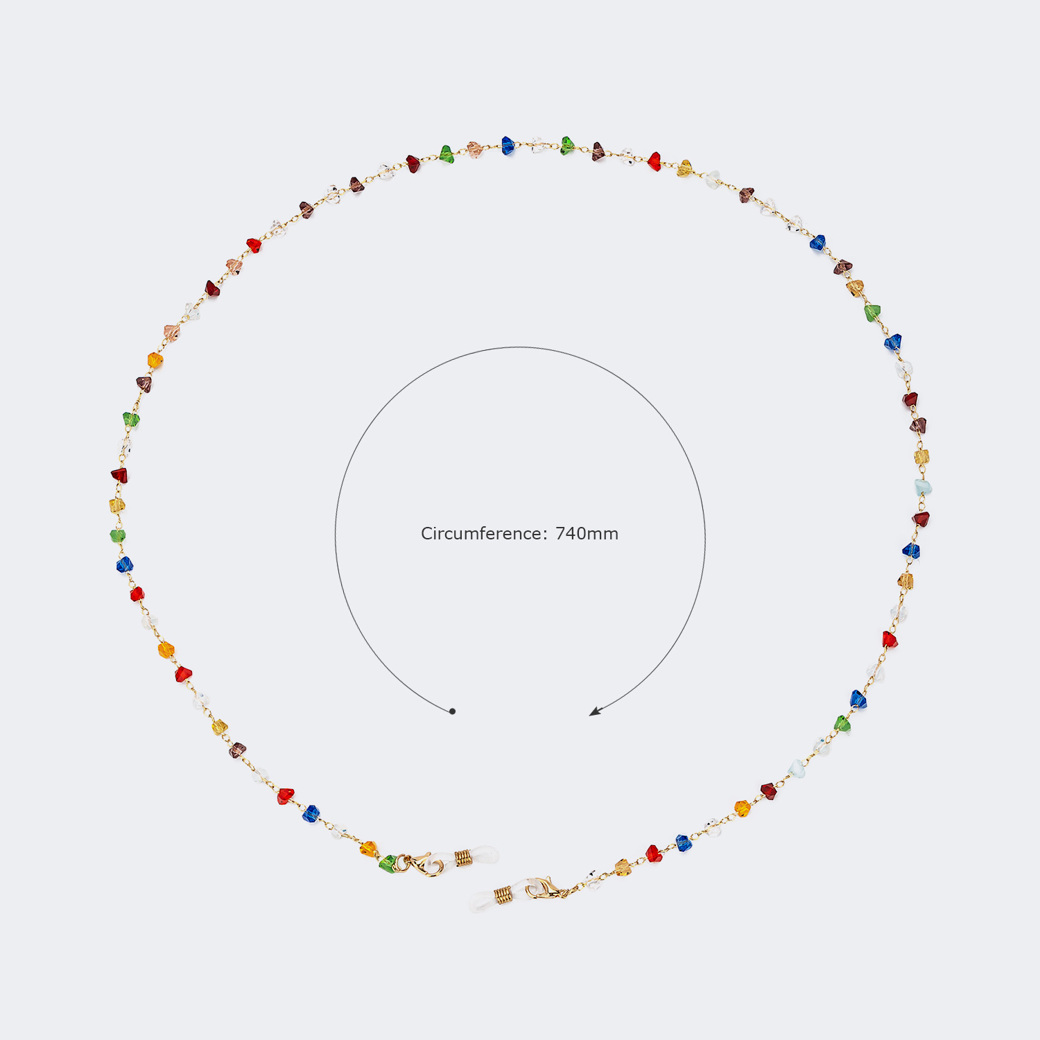 New Colorful Clear Eyeglasses Chains2