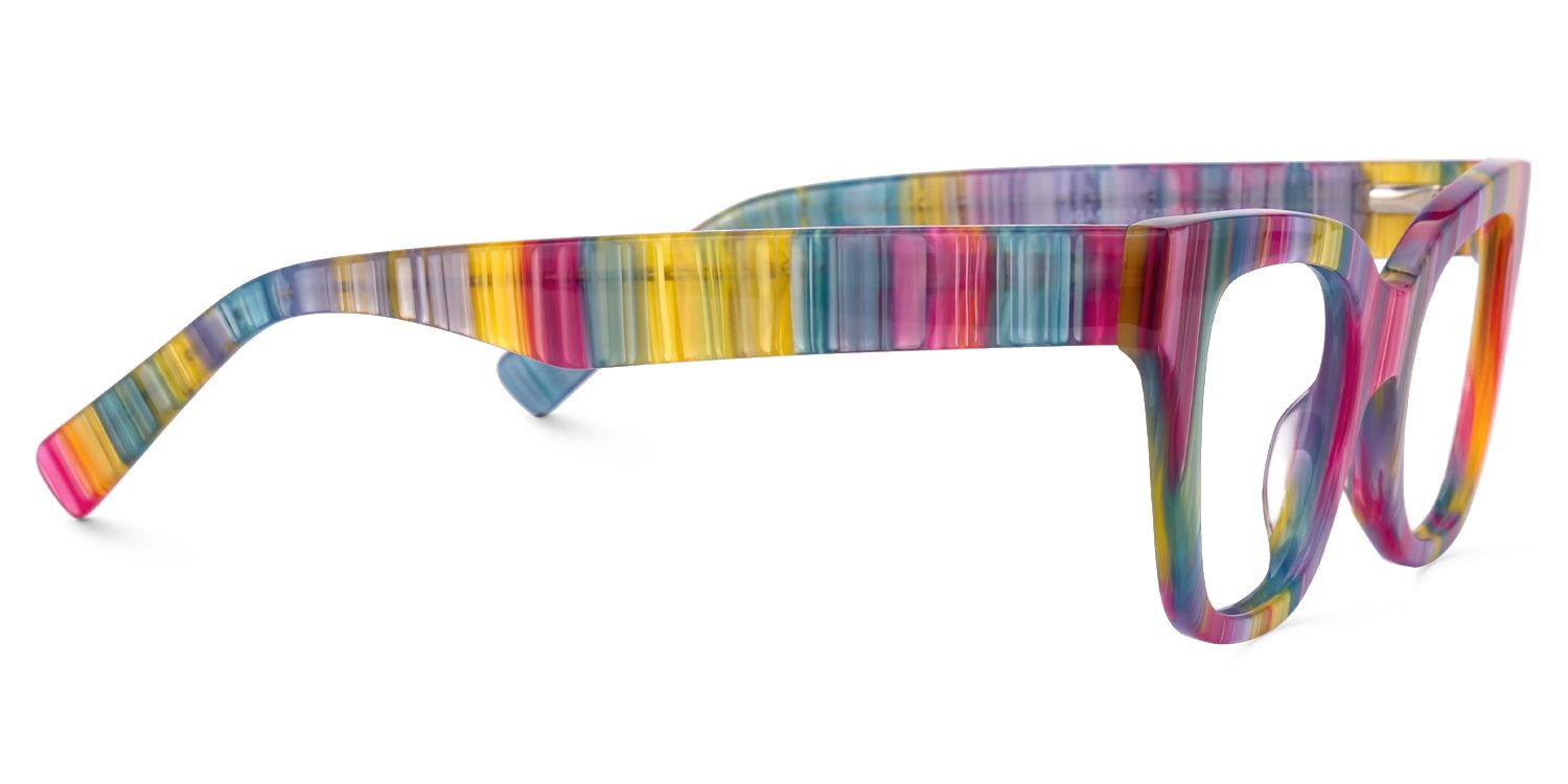 Nereyda Candy Color Eyeglasses Skittles | ZEELOOL Canada2