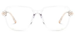 Vega Square Clear Glasses0