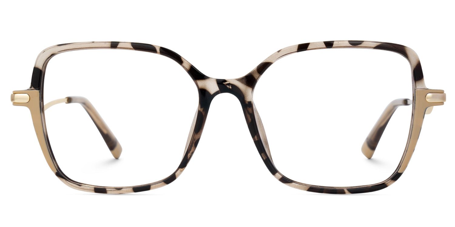 Rendon Square Tortoiseshell Glasses Women's Glasses | ZEELOOL Canada1