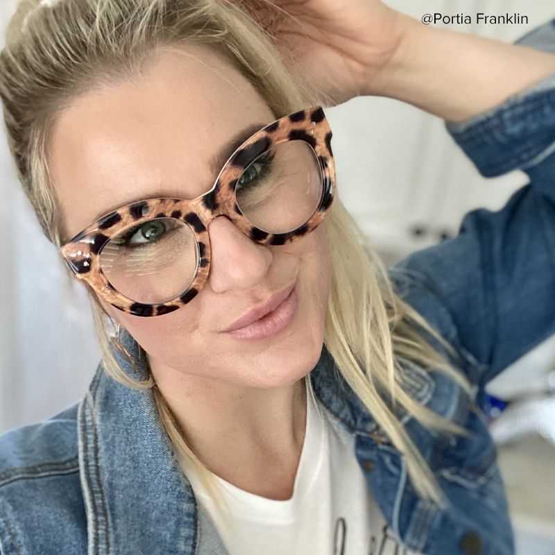 Torres Cat-eye Brown-Leopard Frame Glasses | ZEELOOL Canada6