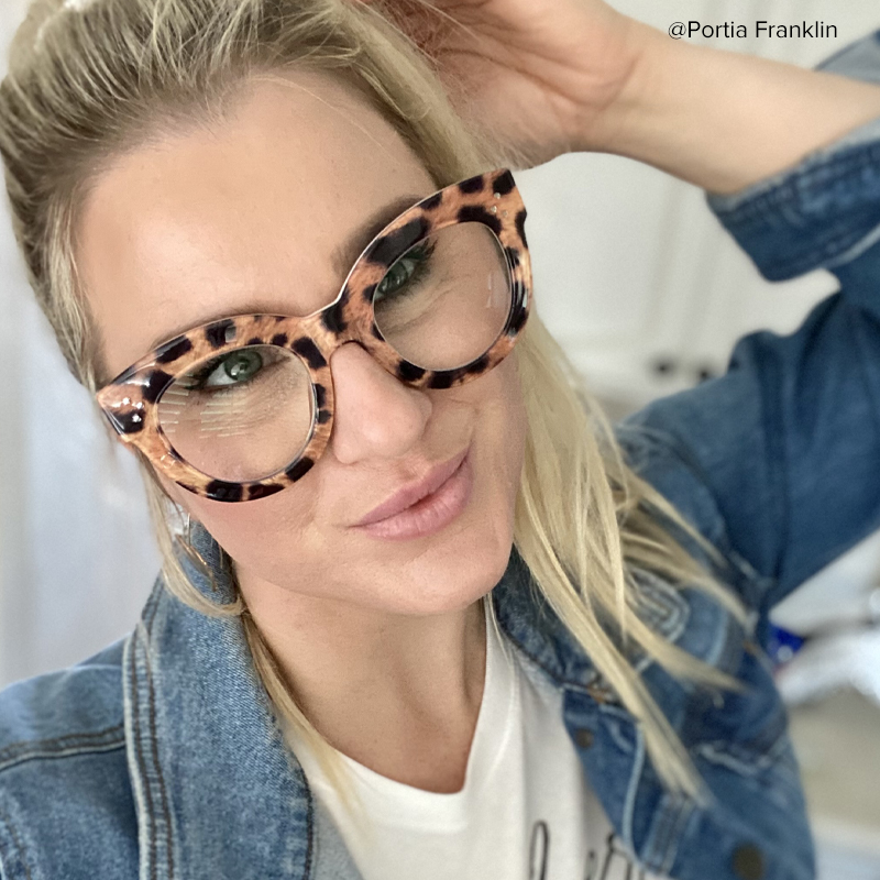 Torres Cat-eye Brown-Leopard Frame Glasses | ZEELOOL Canada6