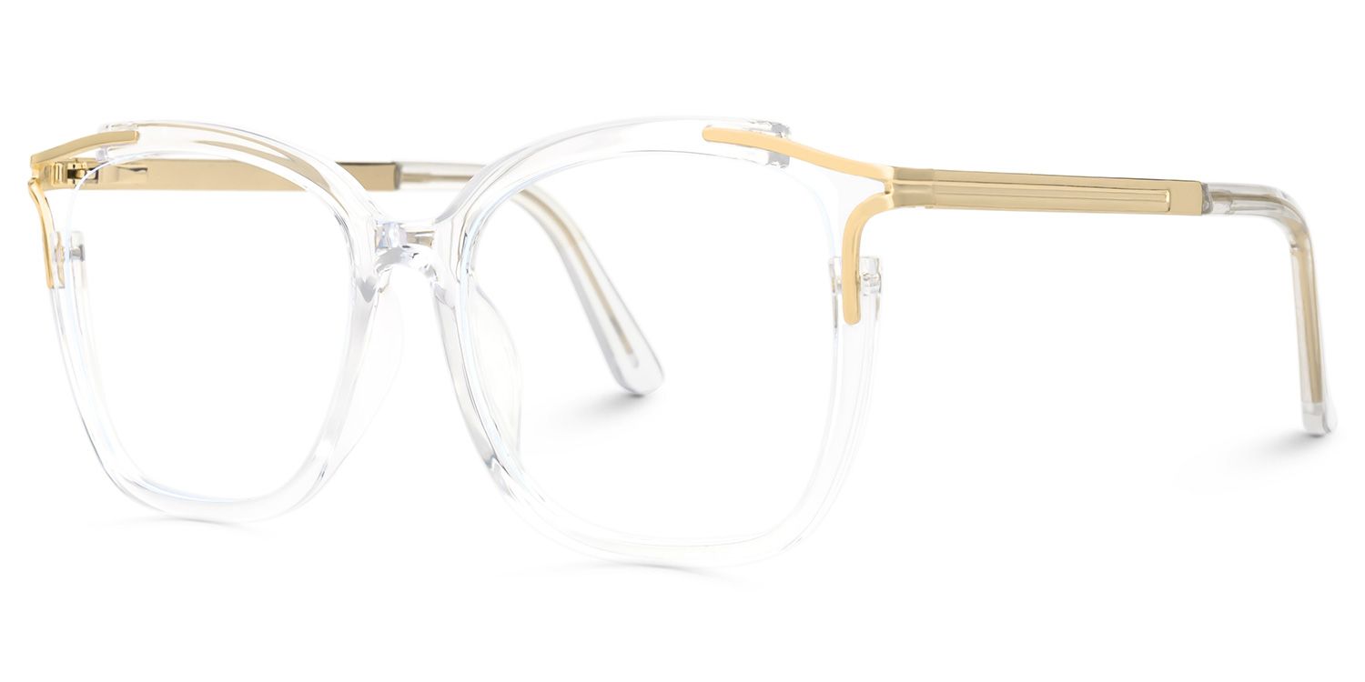 Spring hinges Sidibe Eyeglasses, Sidibe Clear Glasses -Zeelool1