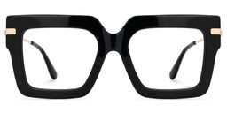 Radic Square Black Glasses0
