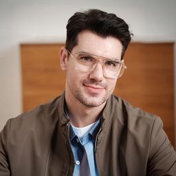 Gifford Aviator Clear Glasses6