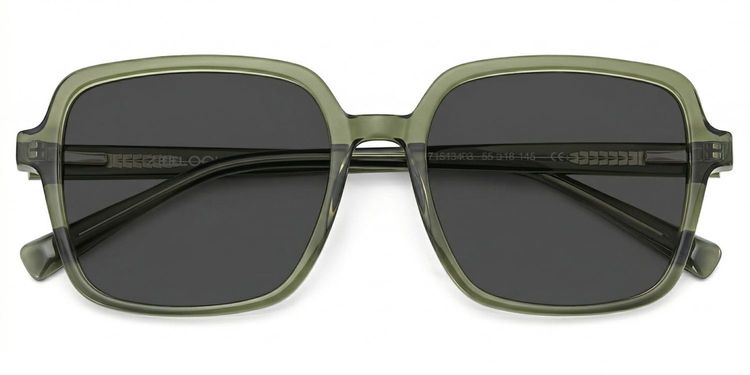 Ember Square Green Glasses