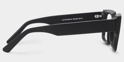 Garza Rectangle Black Glasses3