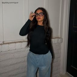 Giselle  Cat-eye Black Glasses8
