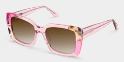 Palma Pink Square Sunglasses2