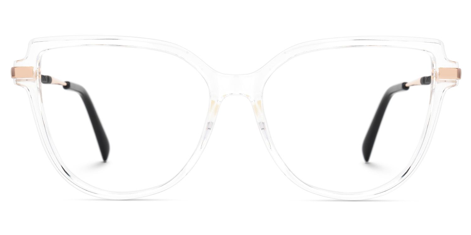 Eisan Thin Clear Clear Eyeglasses with Cat eye | ZEELOOL Canada0