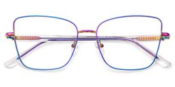 Jace Square Iridescent Glasses2
