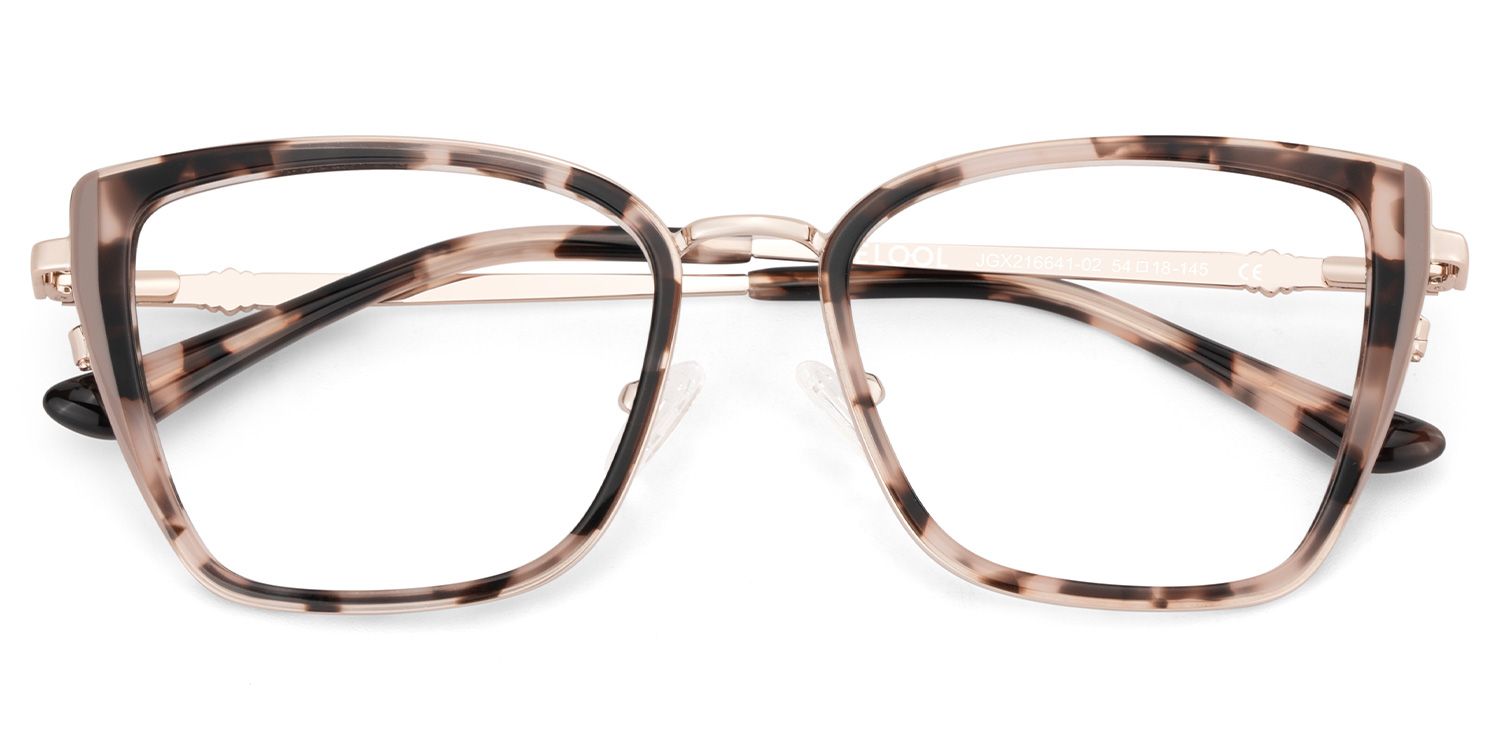 Juniper Eyeglasses in Square Tortoise Frame | ZEELOOL Canada2