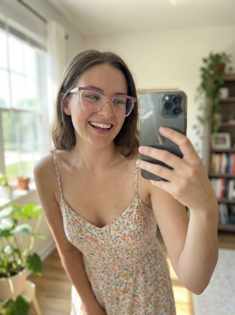 Square Tawana Purple Glasses Frames for Women | ZEELOOL5