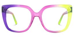 Carrero Square Multicolor Glasses0