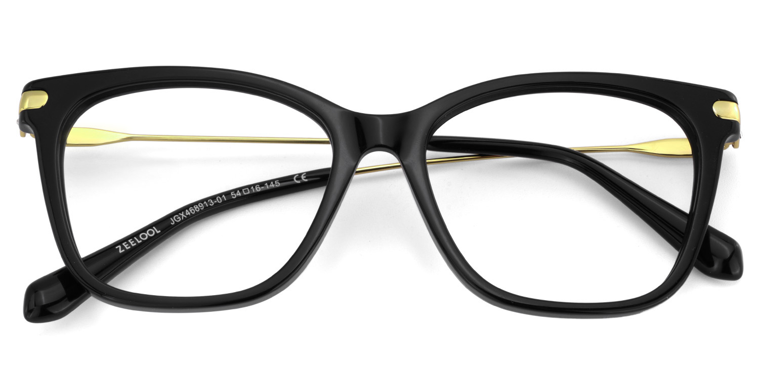 Cardoso Butterfly Black Glasses2
