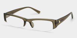 Trevor Clear Brown Rectangle Glasses3