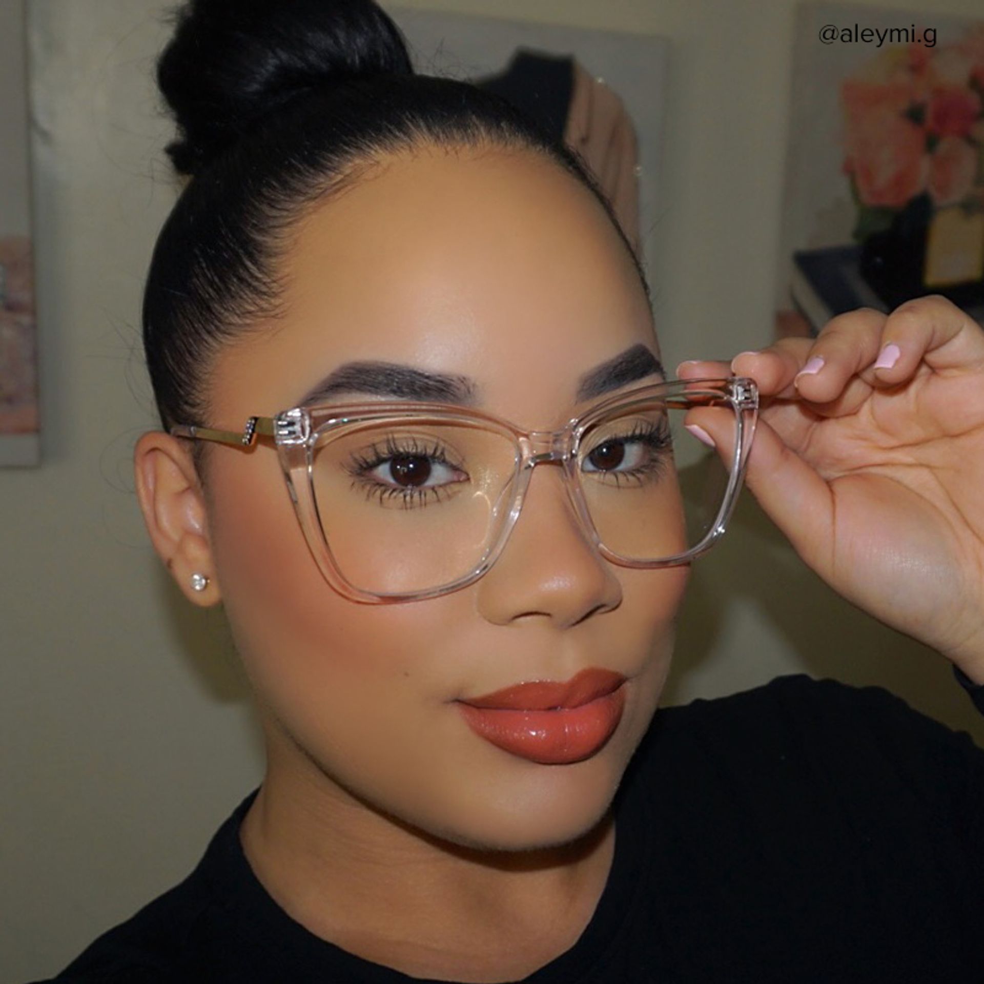 Corlette Square Crysta Eyeglasses and Glasses Frame4