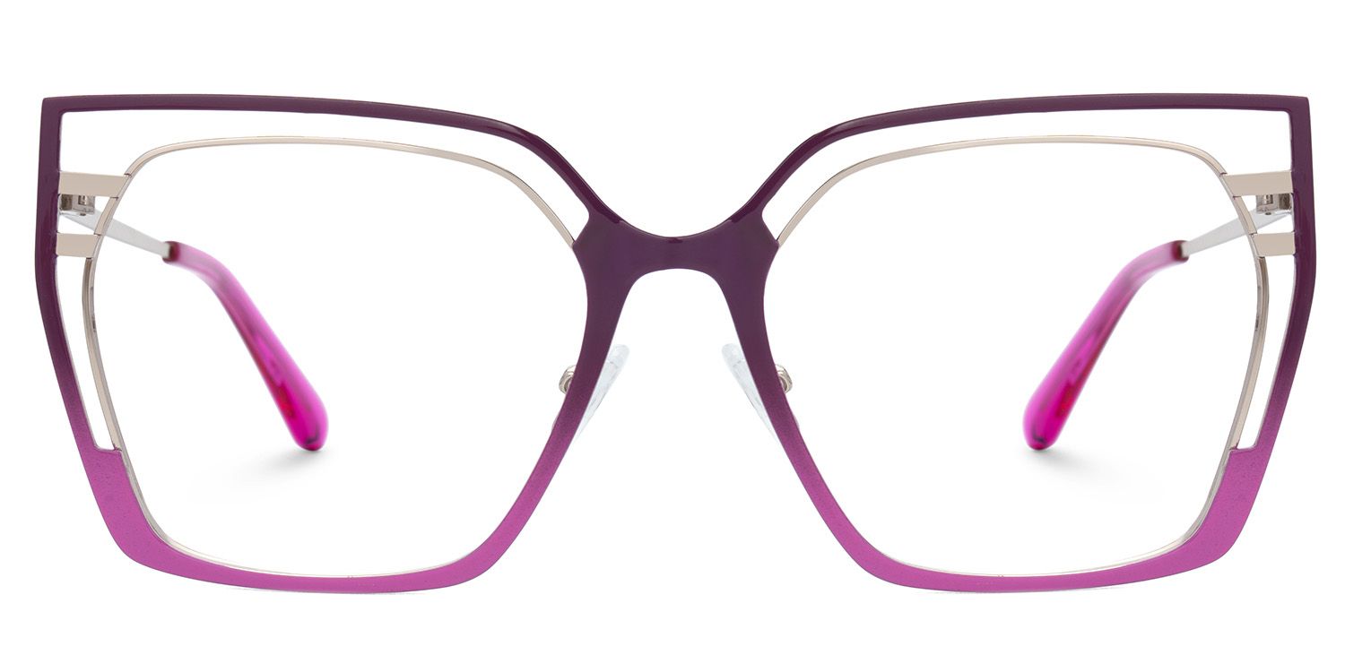 Women's Purple Gglasses Frames - Quinn on Sale0